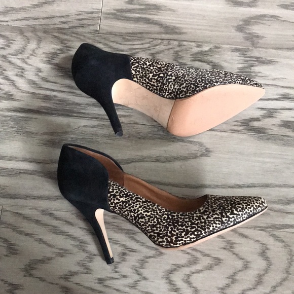 Madewell Maddie Speckle Heels size 8 - Picture 5 of 13